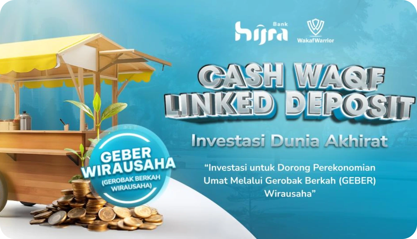 Create Hijra Cash Waqf Linked Deposit