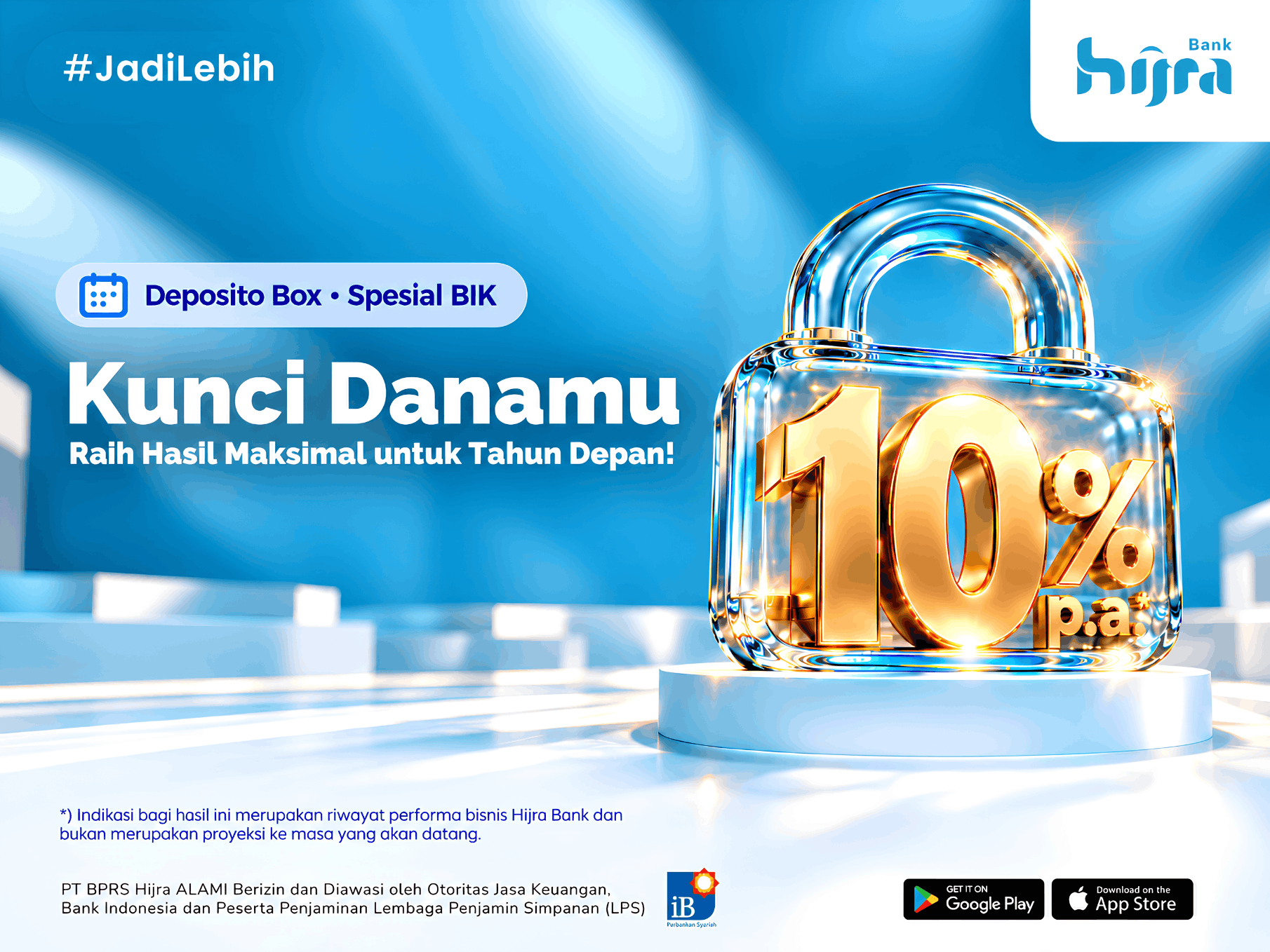 Deposito 10% BIK